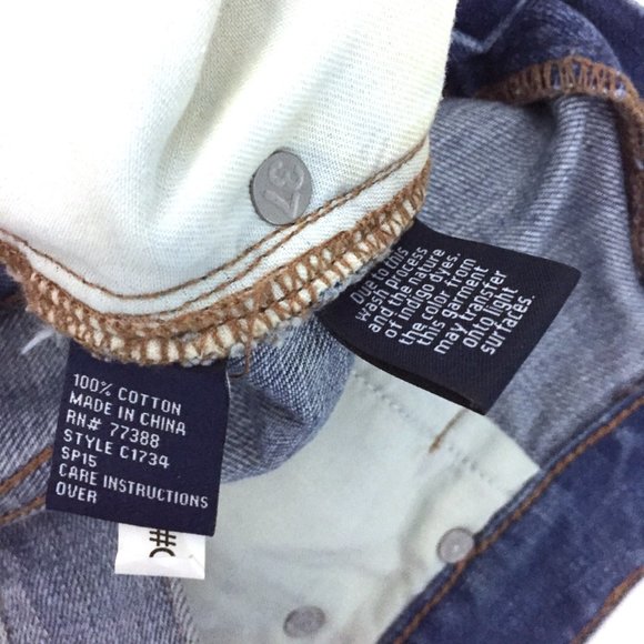 Madewell Denim Boyshorts Rip & Repair Edition - Picture 5 of 8